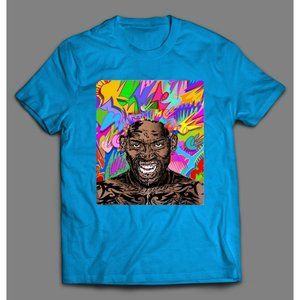 CRAZY NEON DENNIS RODMAN HIGH QUALITY SHIRT * SICK